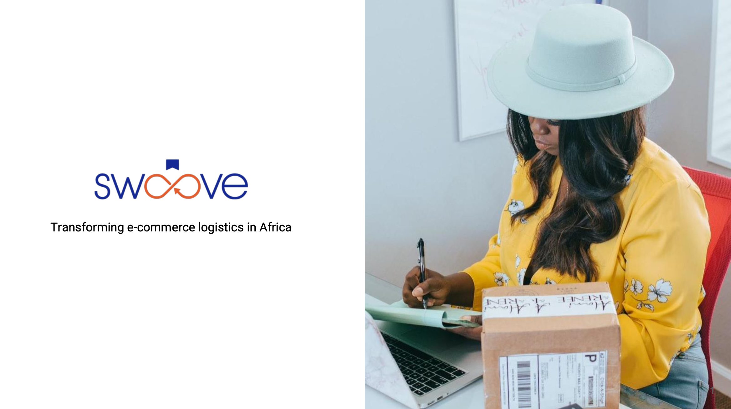 SWOOVE : Transforming E-Commerce Logistics in Africa